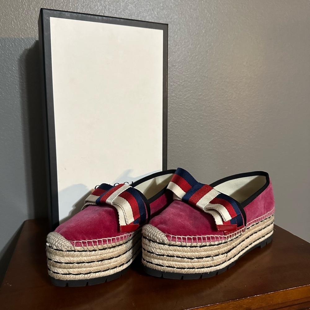 Gucci platform shoes
